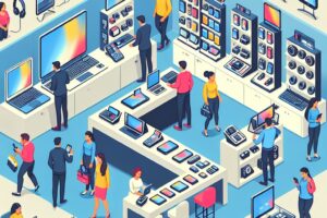 Czy w sklepie z elektroniką są dostępne najnowsze modele telefonów?