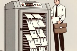 Osuszanie dokumentów